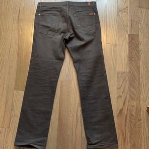7 for All Mankind men’s size 34 black jeans